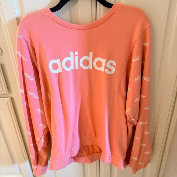 Adidas Coral Crewneck Top - Picture 1 of 5